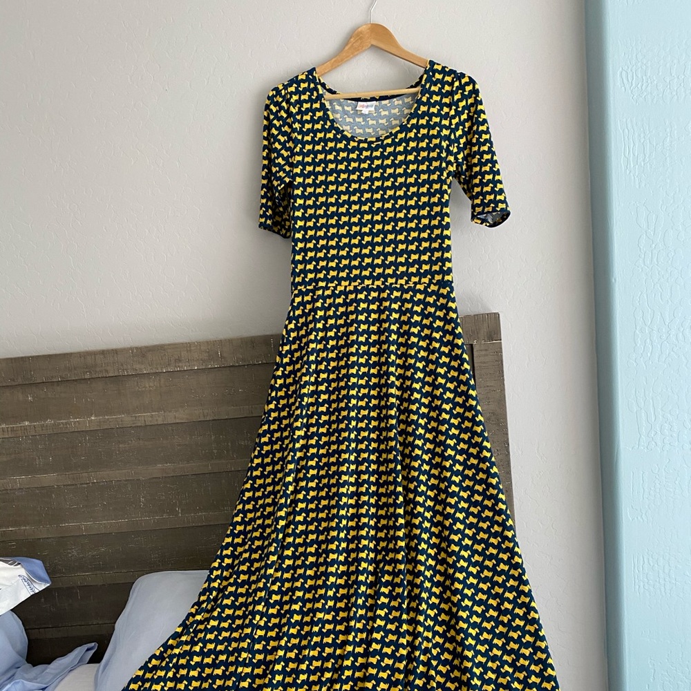 LuLaRoe Scottie Dog Dress